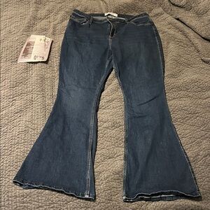 Hollister Dark Blue Flare Jeans